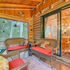 On-Site Pond and Trails Lake Luzerne Cabin