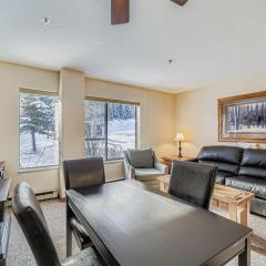 Slope-side Studio Dog Friendly Full Kitchen