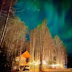 Riverfront, Authentic, Luxury Log Cabin-Black Bear