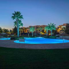 Prestigia Topaze- Terrace overlooking garden & pool