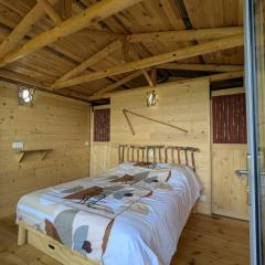 "La cabane", la roseraie de Zoubiroux