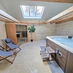 Ferme spacieuse climatisée, SPA & Pétanque