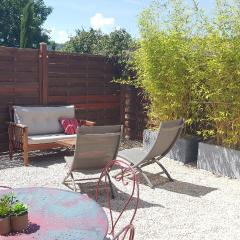 Maisonnette avec terrasse