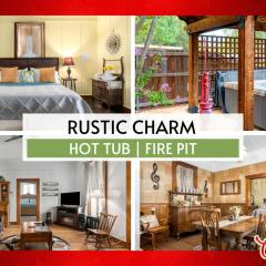 Pet-Friendly, Hot Tub, Fire Pit, King Beds - Walk to Main St!