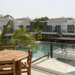 Exclusive villa with 2 bedrooms and shared pool
