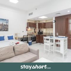 StayShort - Spacious Studio for 2 in Arabian Gate