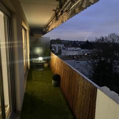 Appartement vue sur Tour Eiffel