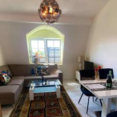 Schön gelegene und gemütliche Ferienwohnung am Weserufer