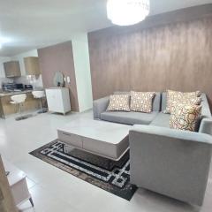 Beautiful second level apartment with pool