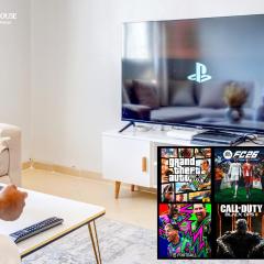 Cozy apartment PLAYSTATION 4 FIFA 26, 10 minutes to the beach, free parking