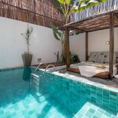 Nomad Palmeira Casa com charme local com piscina privativa