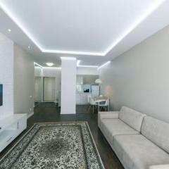 Apartment with a beautiful view in a new house in the center