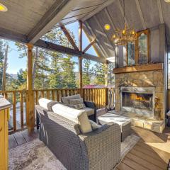 Private Hot Tub and Deck Woodland Park Tiny Home!