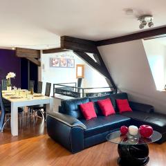 Appartement cosy et spacieux, 4 ch, parking - centre - Les Vieux Toits de Riquewihr