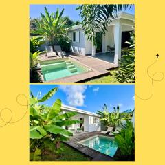 Villas Makandja - plage à 3 min à pied, piscines et jardins privés