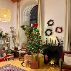 Studio Włókno - świąteczny loft u Scheiblera