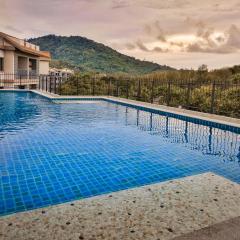 Apartments pool view in Title Residence Naiyang