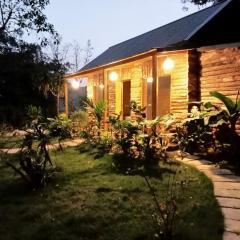 Happy House by the Mountain