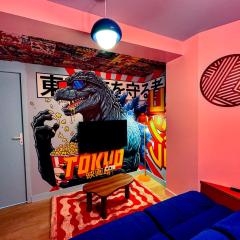 Voyage au Japon - Appart thématique et borne rétro