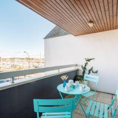 Appartement 3 pièces à La Trinité-sur-Mer avec parking, 4 pers., vue sur port - FR-1-477-99