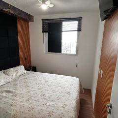 Apartamento aconchegante próximo à Faculdade Fundação ABC FAENG e Rodovia Anchieta