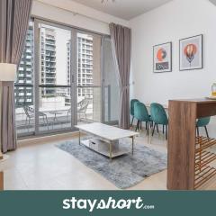 StayShort - Extravagant 1BR in Jebel Ali with Pool Amenity