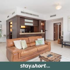 StayShort - Gorgeous 1 Bedroom in The Residence Tower 8 Perfect for 2