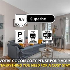 Cosy & Lumineux 6 min PARIS La Défense 5 pers PARKING