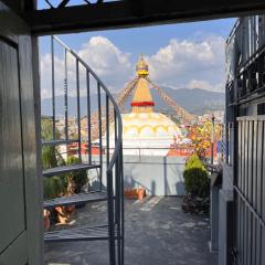 Front Stupa View
