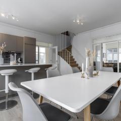 Two story townhouse apartment in old town Reykjavik