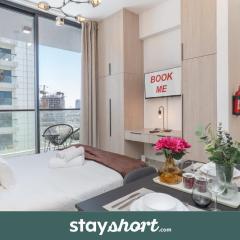 StayShort - Outstanding Studio in Empire Residence JVC