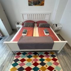 FeWo Elbo46 mit Balkon, Waschmaschine & Smart TV