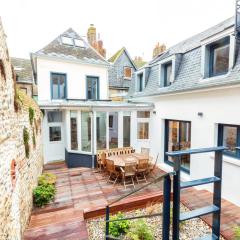 Les Flobarts - grande maison de famille en centre ville à 50m de la baie