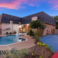 7BR 5BA w Pool Hot Tub Sport Court & Game Room