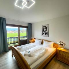 Großzügige Ferienwohnung am Tegernsee mit Südbalkon und Wallbergblick