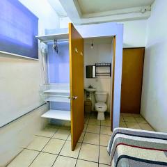 Habitación con baño cerca del Estadio Azteca-Banorte