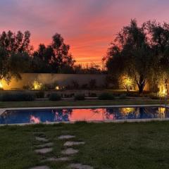 Oasis de Calme Villa Piscine Hammam & Vues Atlas