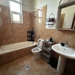 Luxury 2-bedroom apartment with barbecue area