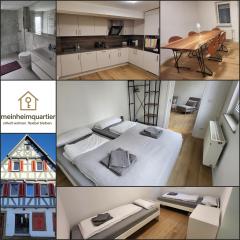 mein Heimquartier - Ferienwohnung im historischen Fachwerkhaus mit Terrasse in Waiblingen