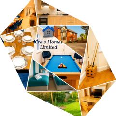 Detached Chester 5BR Contractor Stay Sleeps 9