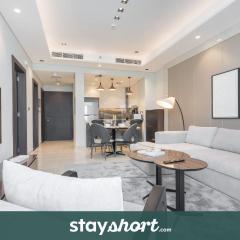 StayShort - 1 Bedroom in Nobles Tower with Burj Khalifa Views