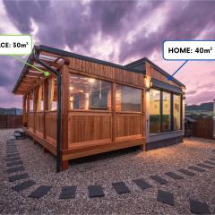 Rajska polana Domki PREMIUM ,na odludziu z prywatną BALIĄ z jacuzzi i sauną ,Cisza,rowery elektryczne,góry,astroprzygoda,- Adršpach, Skalne Miasto, Zamek Książ,Andrzejówka,Karpacz, Śnieżka,Janskie Laznie,Pec