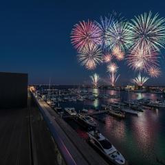 Apartament Faltom 26 Yacht Park z tarasem