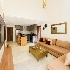 Duplex 4 chambres - Piscine & Gym à 5 min du Carre Eden - Marrakech Center