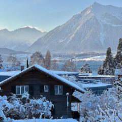 Lake and Mountain View Villa with Whirlpool and Free Parking in Huenibach
