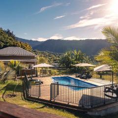 Les Kaz Mandarine - Piscine & Spa a l'Entre-Deux