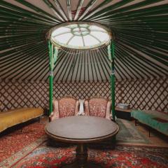 Cosy yurt at a nature retreat in Sequoia N Forest