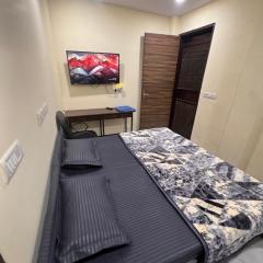 AC room with attached washroom