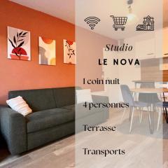 123 - Le Nova - 4 pers, terrasse, transports