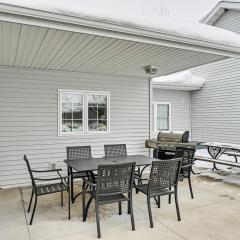 Patio and Grill! Quiet Country Stay Near Shipshewana